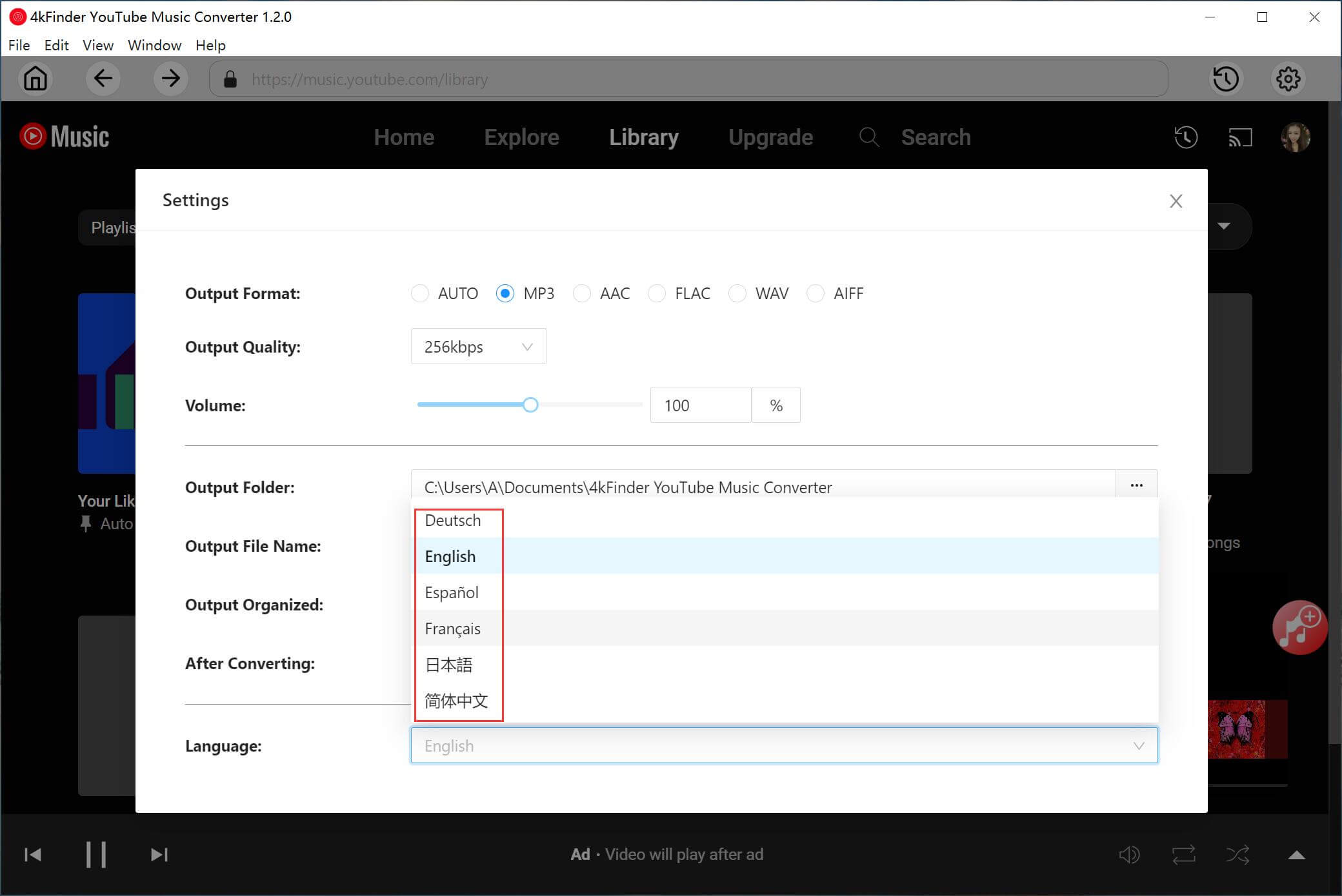 youtube-music-converter-support-language