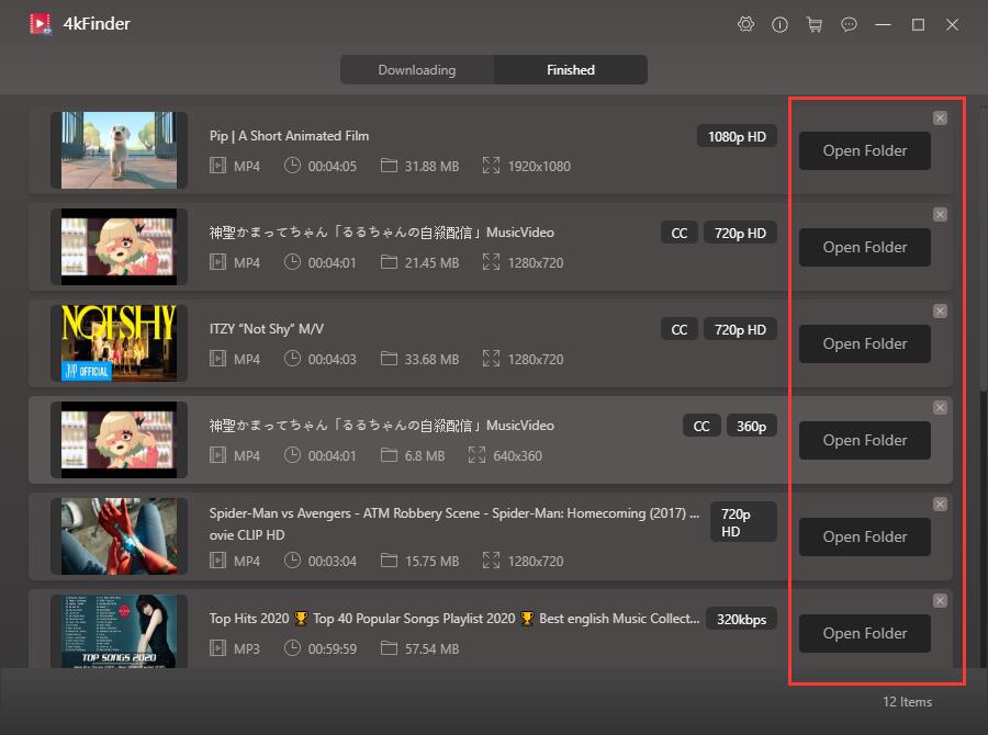 download 3d video from youtube completed