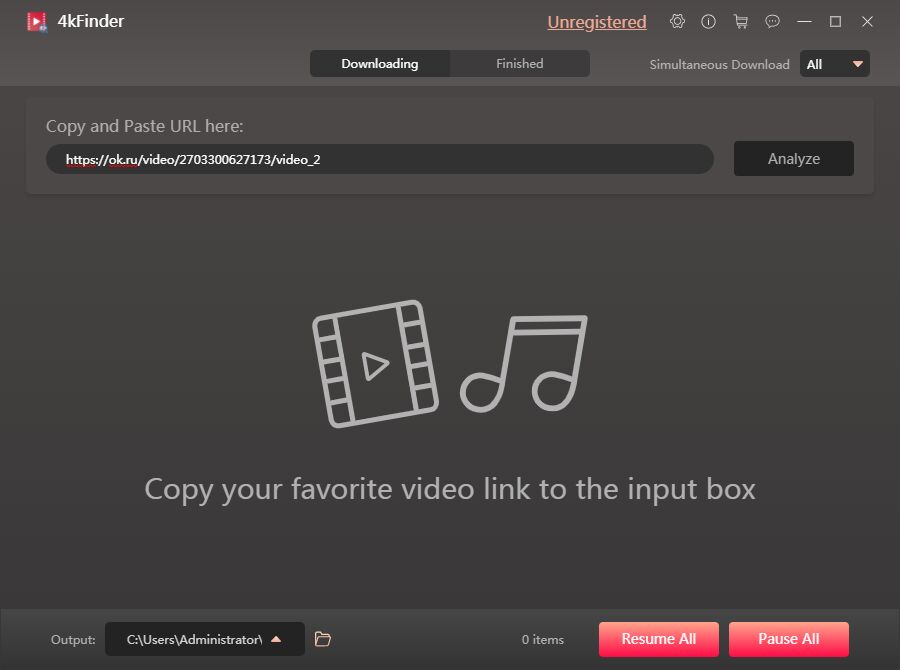 paste ok.ru video link